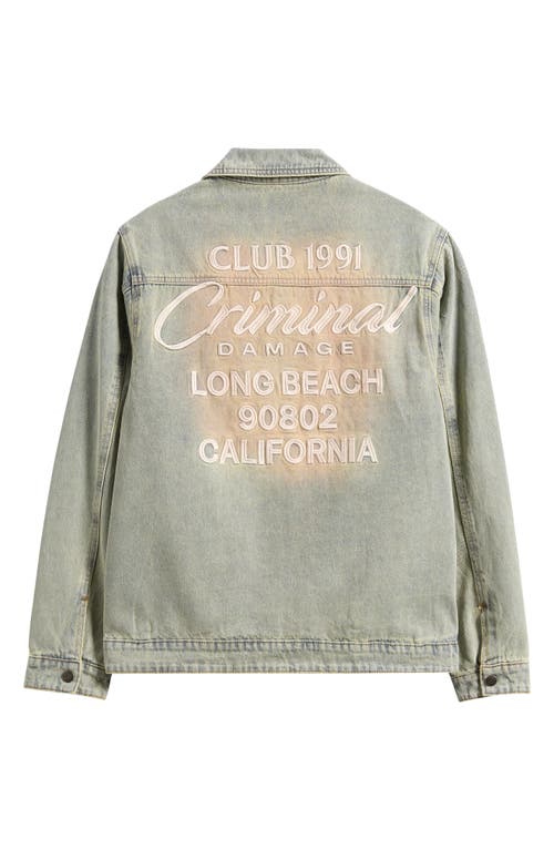Criminal Damage Club 1991 Denim Jacket In Multi