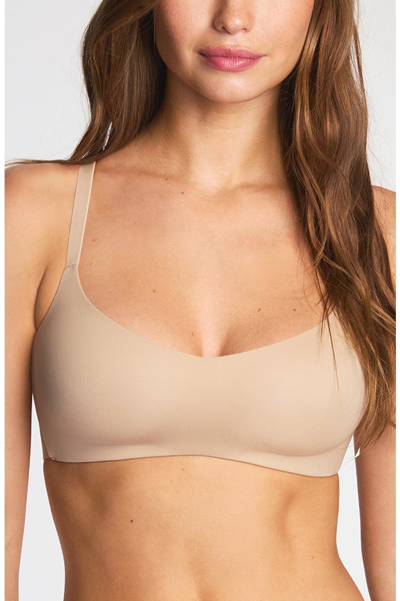 b.wow'd Wireless Balconette Contour Bra, Main, color, AU NATURAL