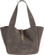 Saint Laurent Le 5 À 7 Bea Suede Tote