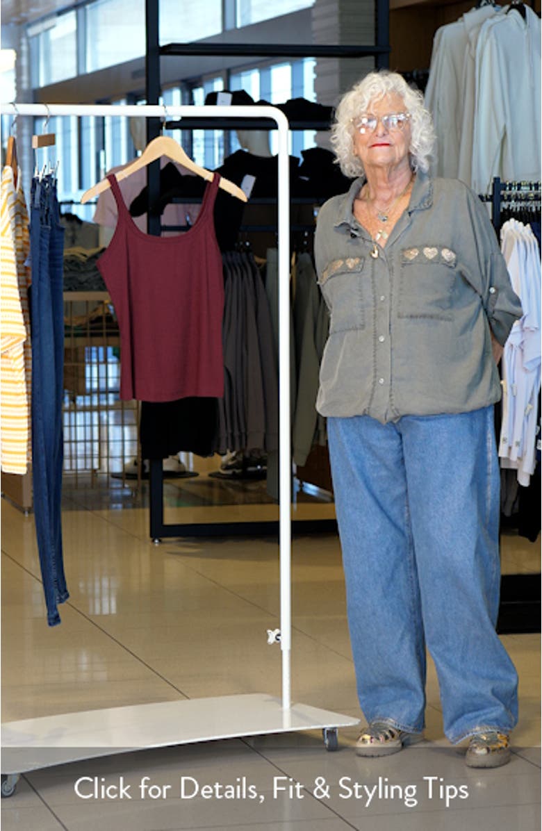 Scoop Neck Rib Tank, sales video thumbnail