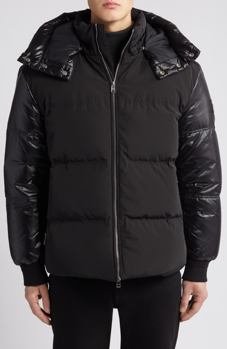 BOSS Dybes Hooded Puffer Jacket, Alternate, color, 