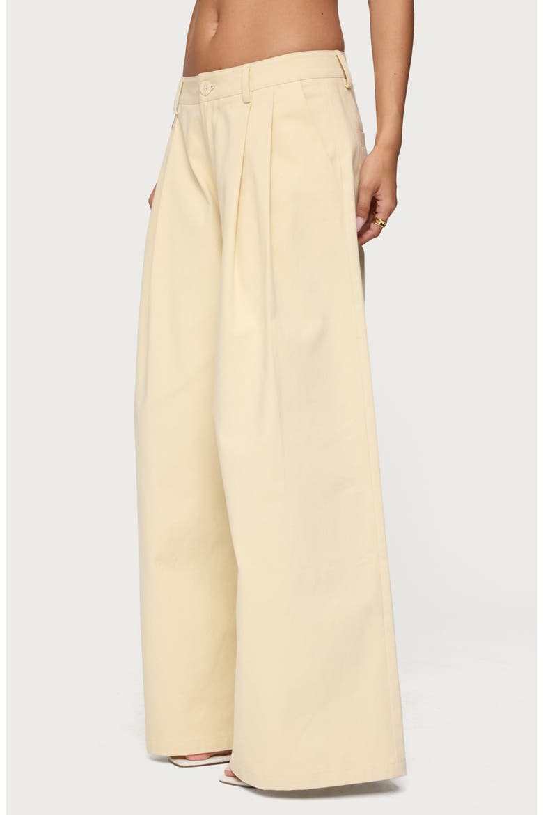 Lennon Ultrawide Leg Pants, Alternate, color, BEIGE