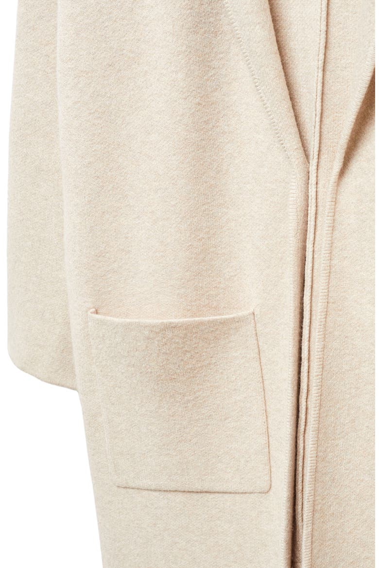 Oversize Knit Coat, Alternate, color, LIGHT PASTEL GREY