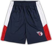 PROFILE Men's Navy Cleveland Guardians Big & Tall Team Shorts