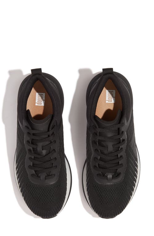 Fitflop Ff Runner Mesh Sneaker In Black