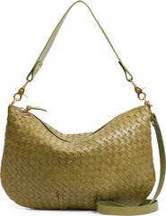 Clare V. Moyen Messenger Woven Leather Bag