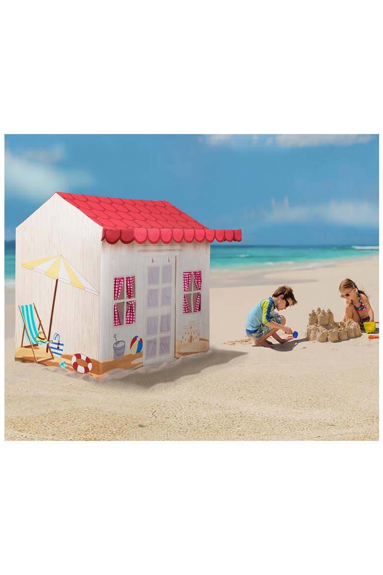 Beach House Canvas Tent, Alternate, color, MULTI