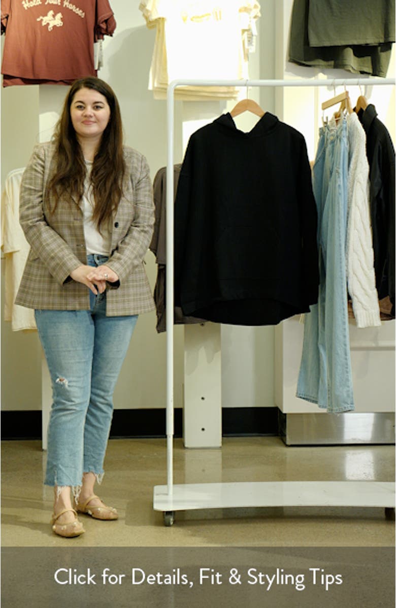 Craneo Etienne Snakeprint Detail Cotton Blend Hoodie, sales video thumbnail