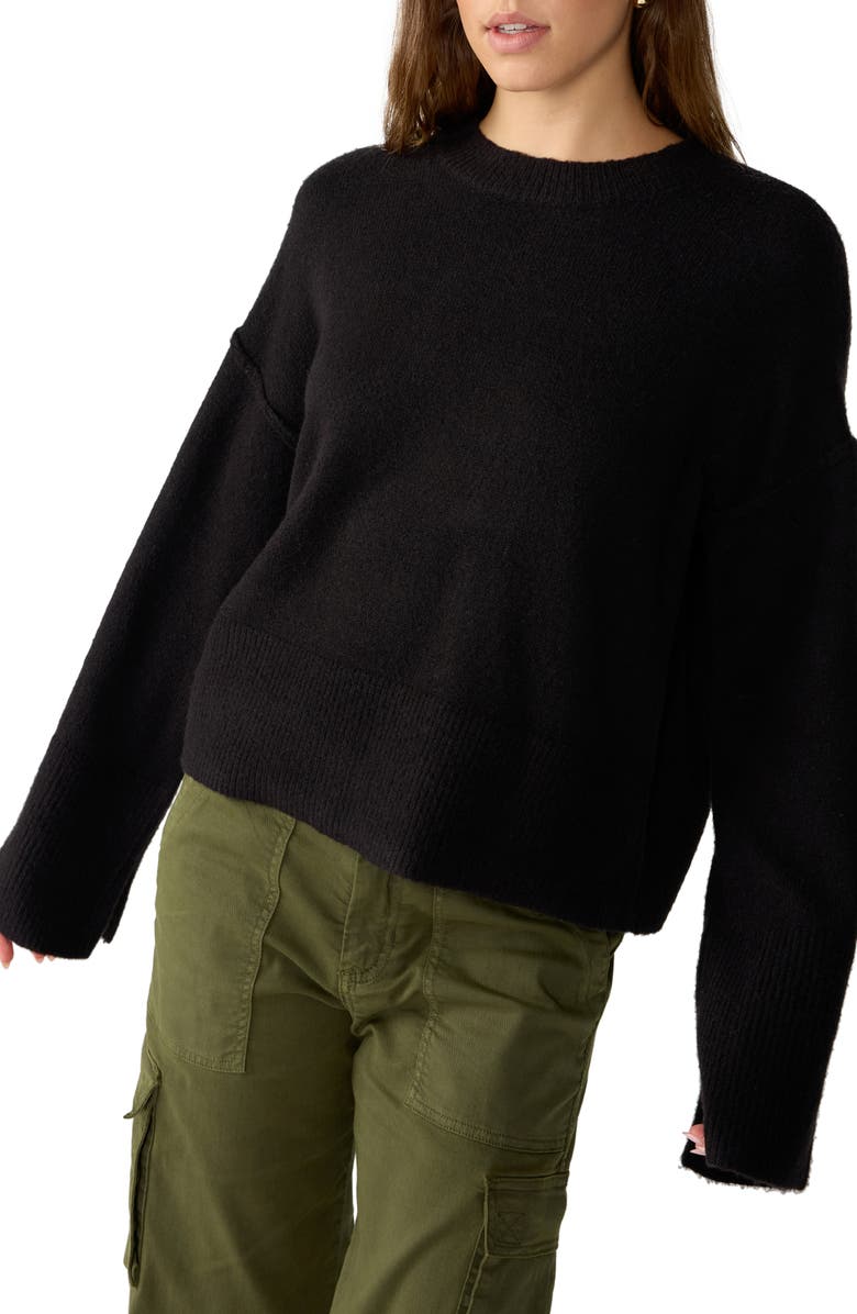 Sanctuary Sundays Crewneck Sweater, Alternate, color,