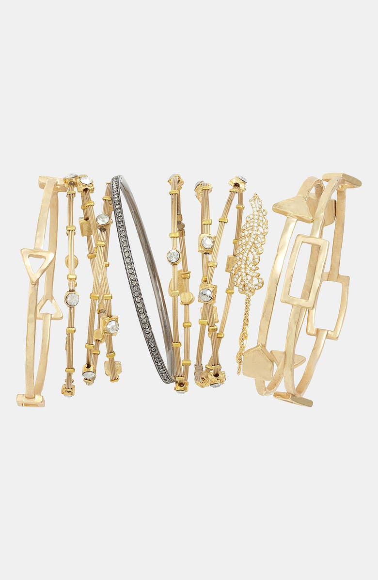 Nadri Crystal Bangle, Alternate, color,