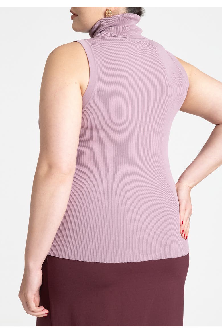 Turtleneck Layering Sweater, Alternate, color, WARM CHESTNUT