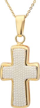 HMY JEWELRY Cross Pendant Necklace