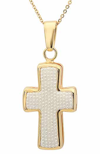 HMY JEWELRY Cross Pendant Necklace