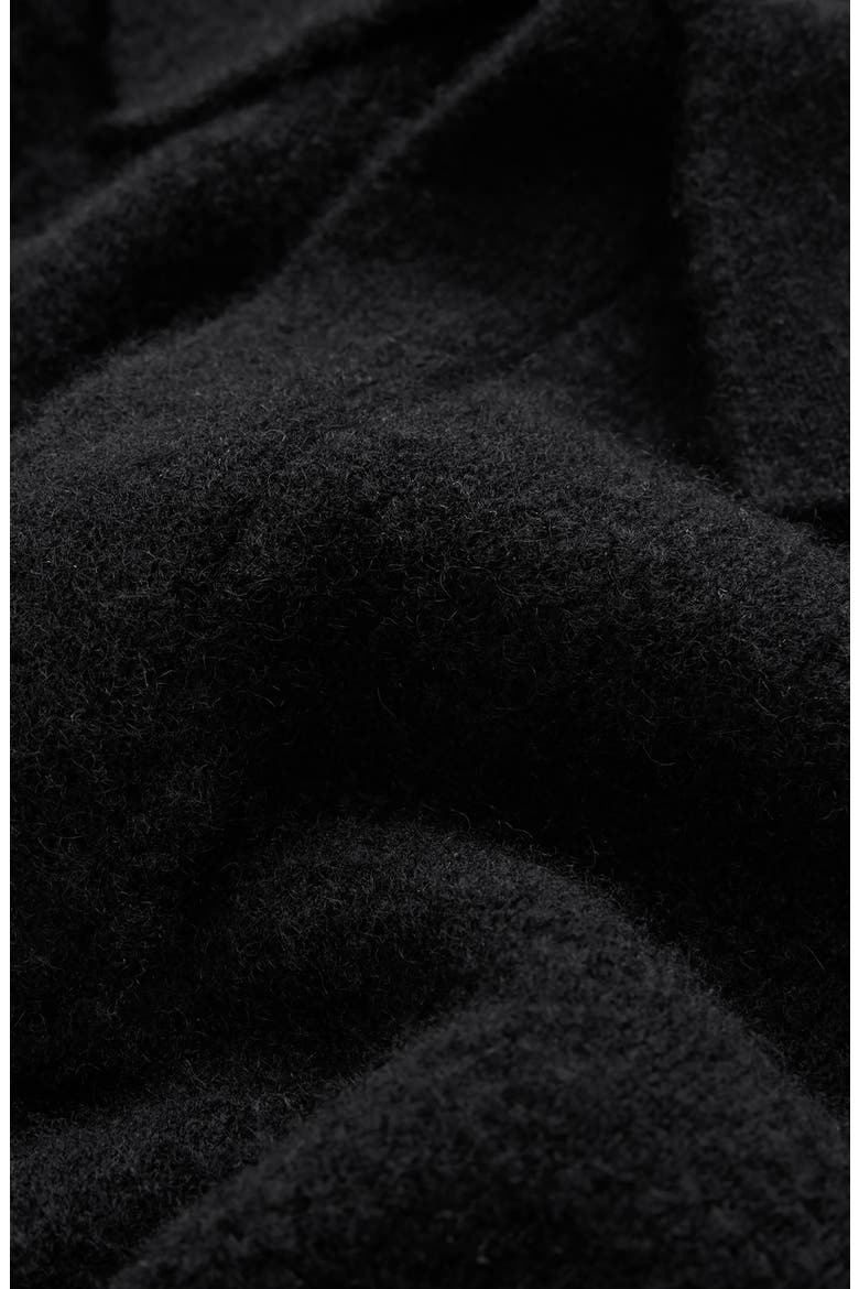 Macra Cashmere & Cotton Polo, Alternate, color, BLACK