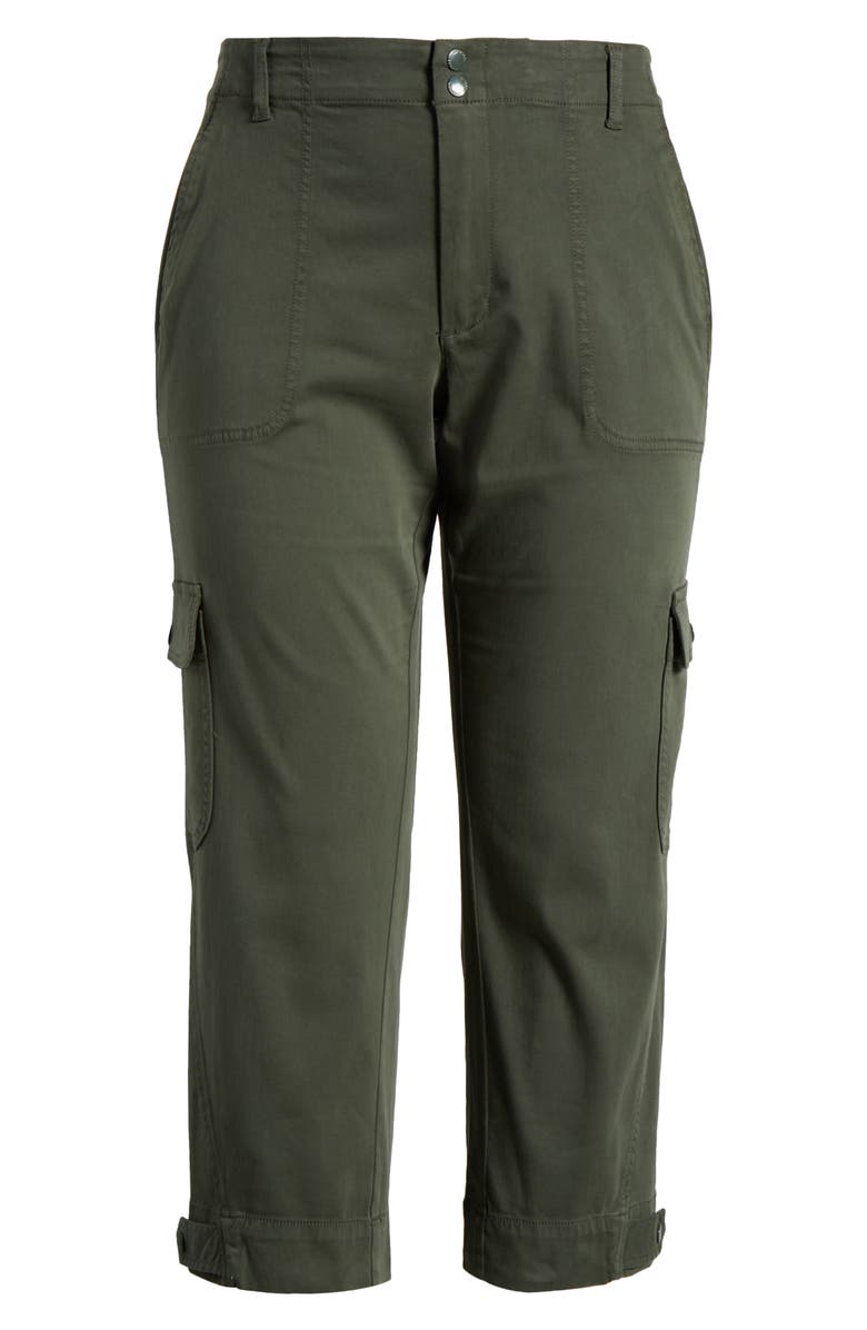 Liverpool Los Angeles Utility Crop Cargo Pants, Alternate, color,