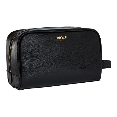 Wolf W Washbag In Black