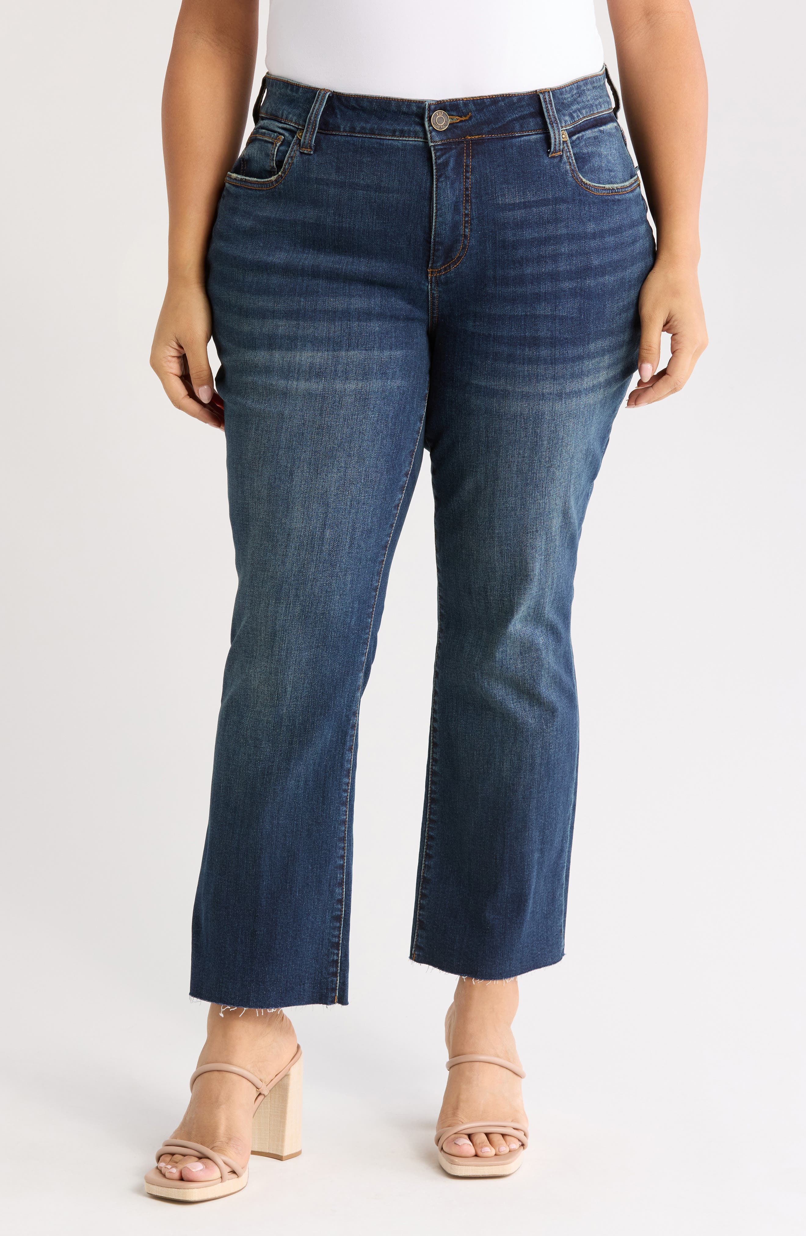 KUT from the Kloth Nikki Kick Flare Jeans