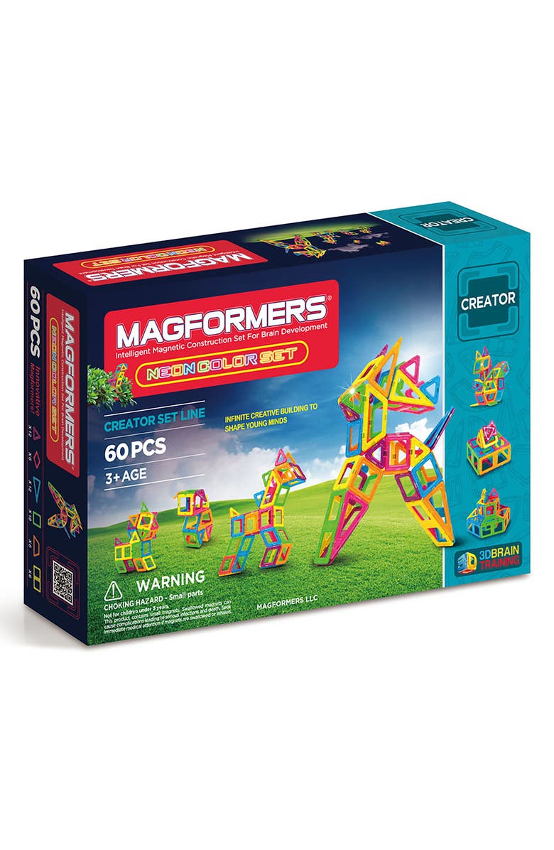 Magformers Magnetic 3D Construction Set, Alternate, color, 