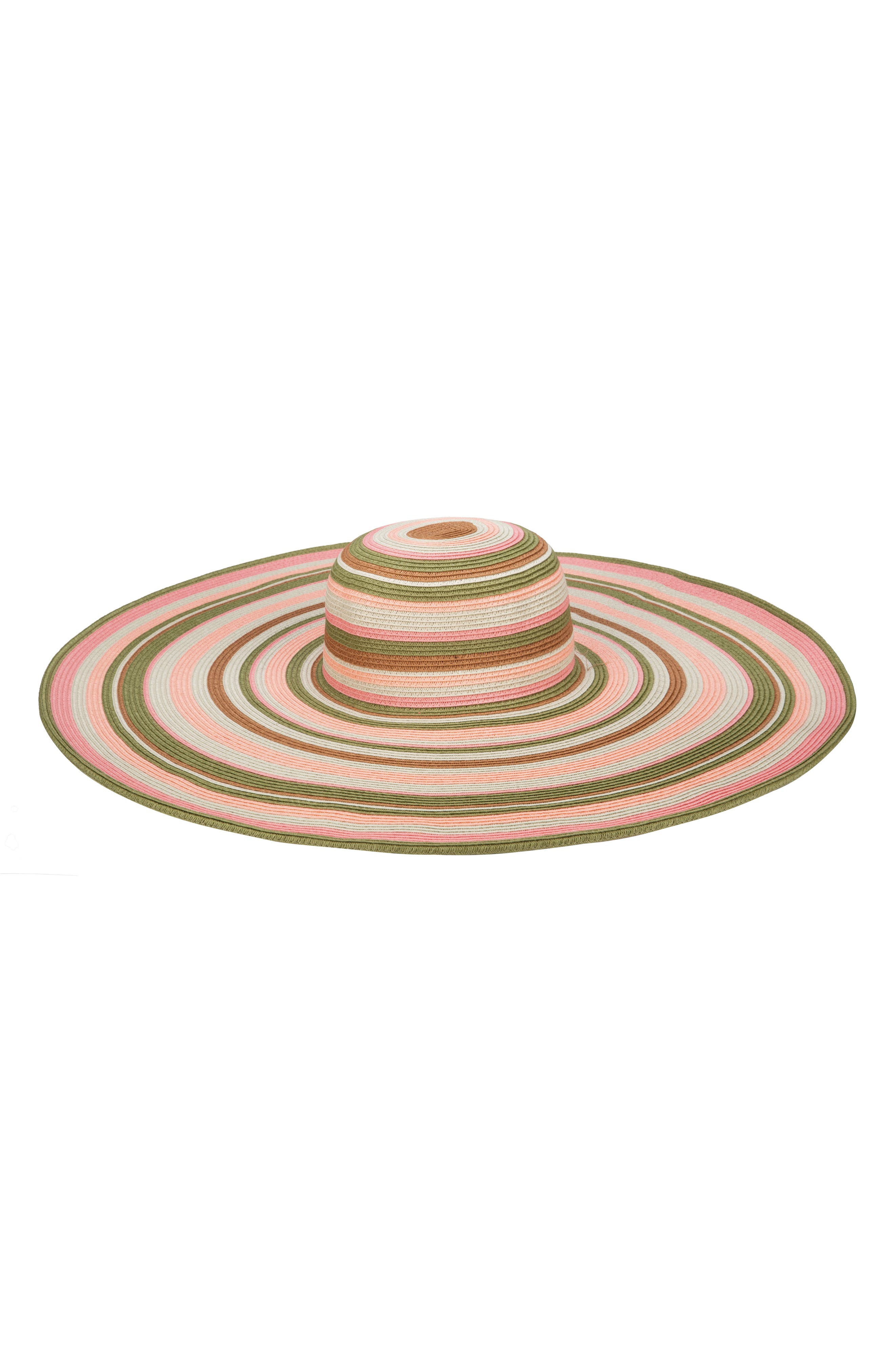 San Diego Hat Day Off Striped UPF 50+ Floppy Sun Hat