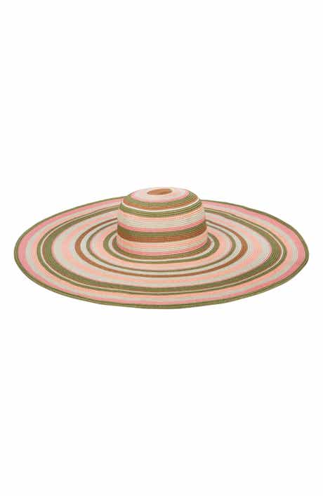 San Diego Hat Day Off Striped UPF 50+ Floppy Sun Hat