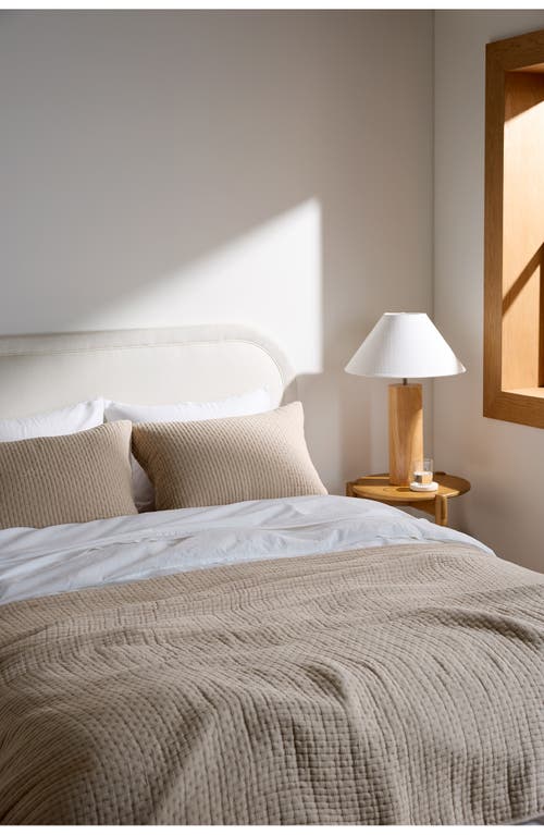 Parachute Air Organic Cotton Quilt In Brown