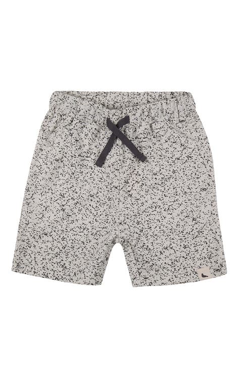 Organic Cotton Multicolor Speckled Bear Print Shorts (Toddler)