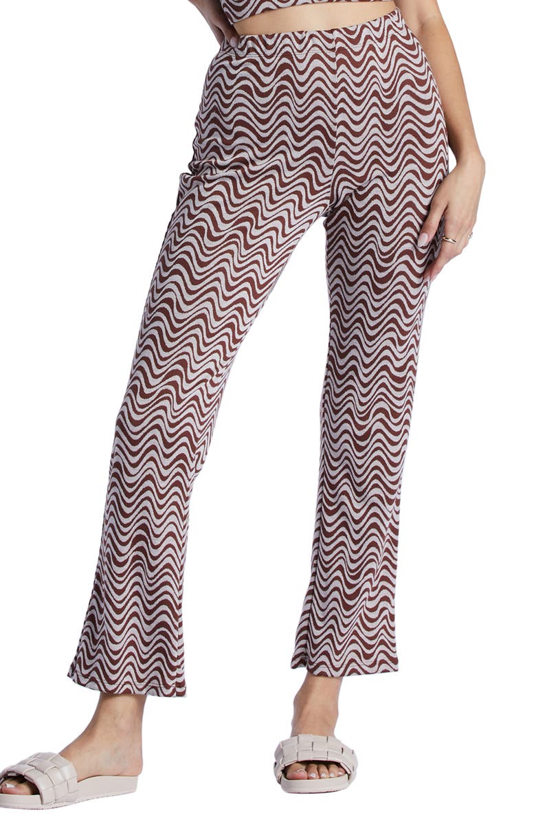 Billabong Better Together Jacquard High Waist Pants, Main, color, 