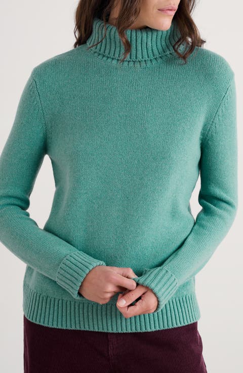 Braque Turtleneck Wool Blend Sweater