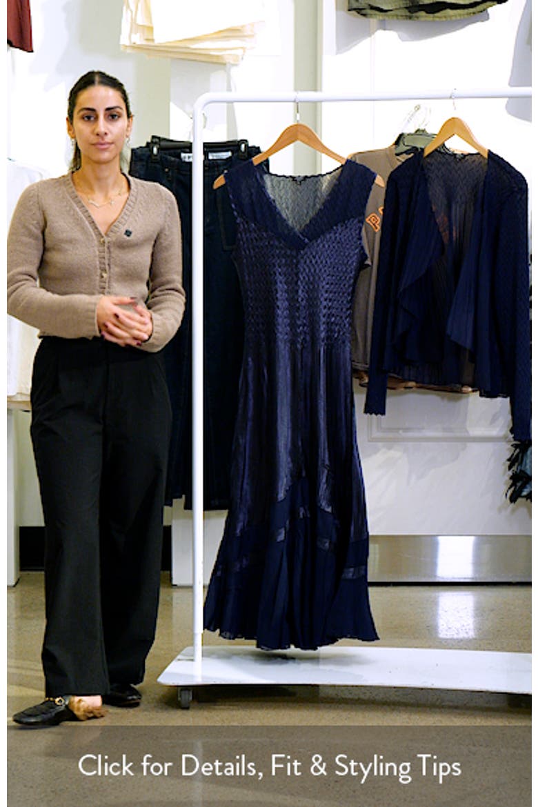 Sleeveless Charmeuse & Chiffon Cocktail Dress with Jacket video
