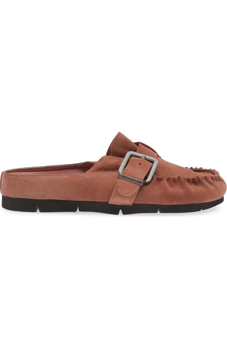 Free People After Riding Mule, Alternate, color, Sunset Sand Suede