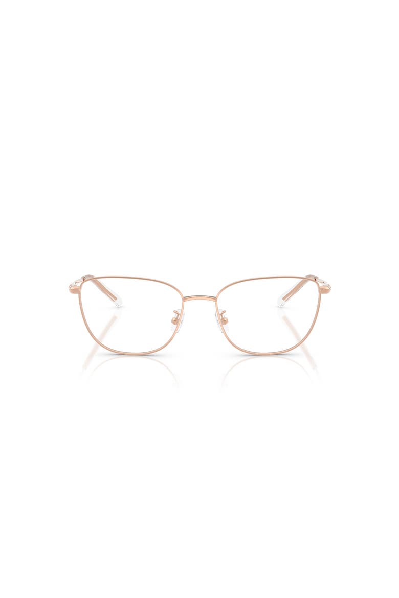 54mm Rectangle optical glasses, Alternate, color, Copper