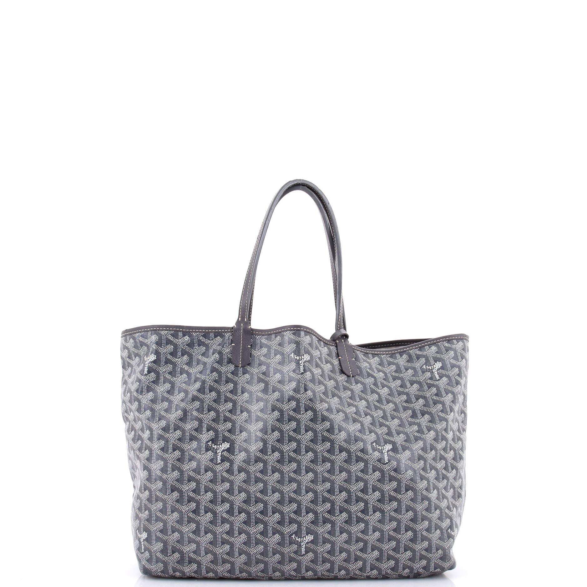 Pre-Owned Goyard Artois Tote Printed Coated Canvas MM, Alternate, color, Blue