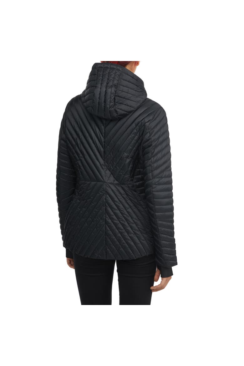 Nikola Lightweight Packable Puffer Jacket, Alternate, color, Black
