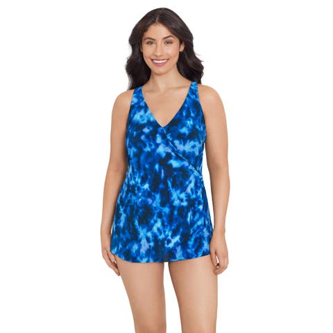 Lola Surplice V-Neck Swimdress