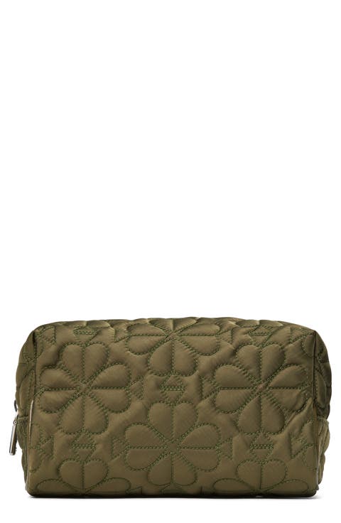 small tilly quilted fabric cosmetics case