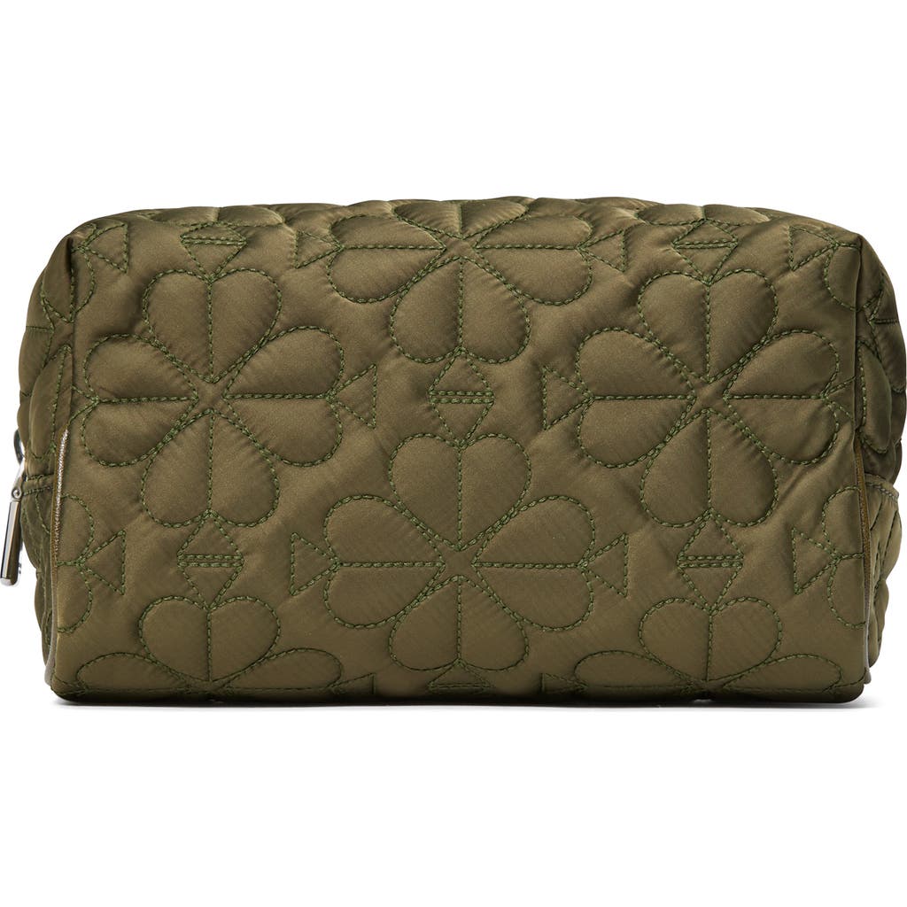 Kate Spade New York Small Tilly Quilted Fabric Cosmetics Case