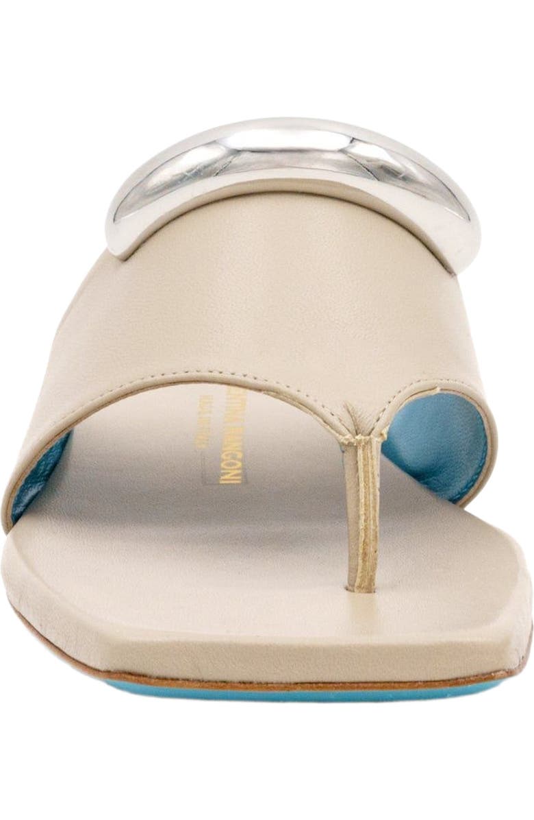 Valentina Rangoni Circe Thong Flat Sandal, Alternate, color, Corda