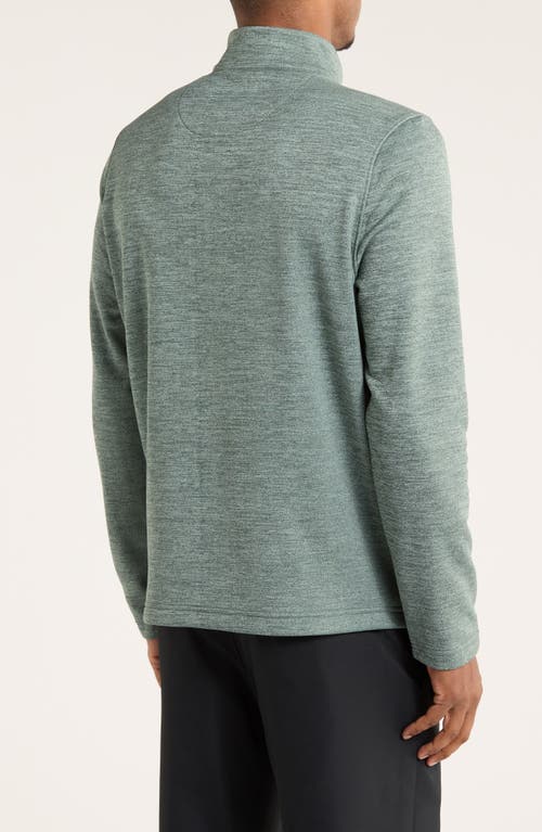 Callaway Fleece Quarter Zip Golf Base Layer In Green