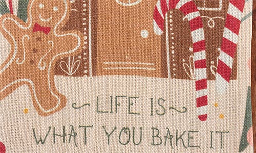 Karma Gifts Holiday Tea Towel & Cutting Board Set
