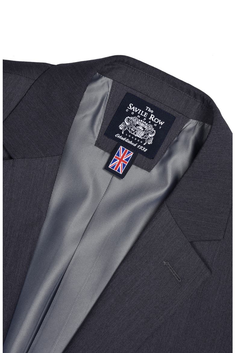SAVILE ROW Slim Fit Bi-Stretch Suit, Alternate, color, GREY