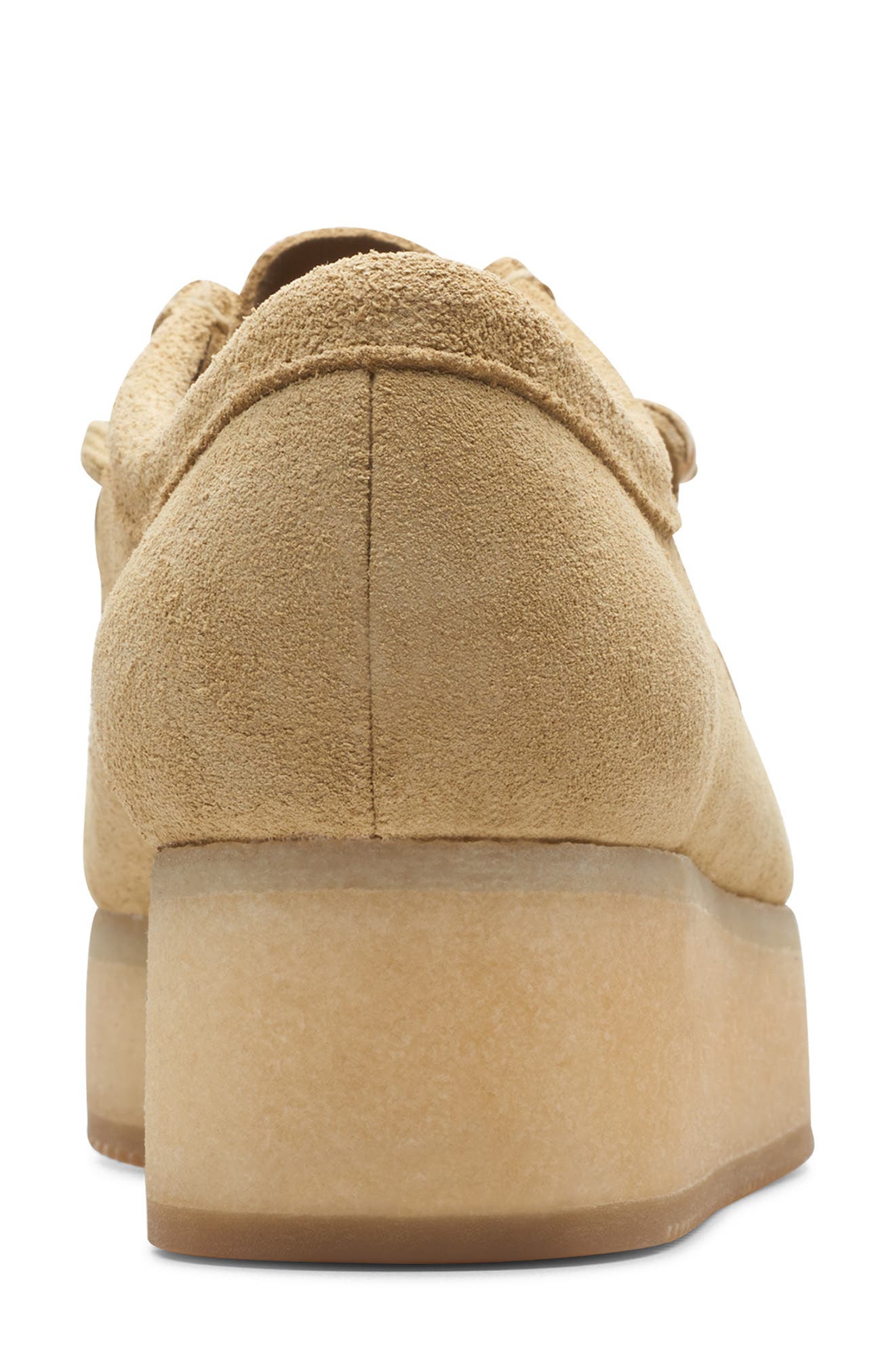 Wallacraft Bee Platform Driving Shoe, Alternate, color, MAPLE SUEDE