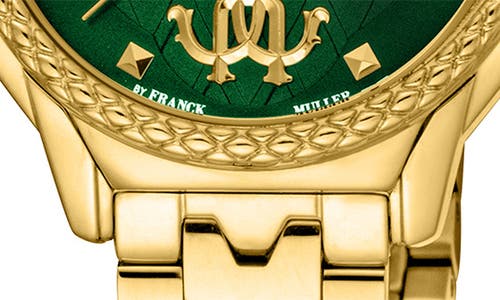Roberto Cavalli By Franck Muller Bracelet Watch, 32mm In Gold