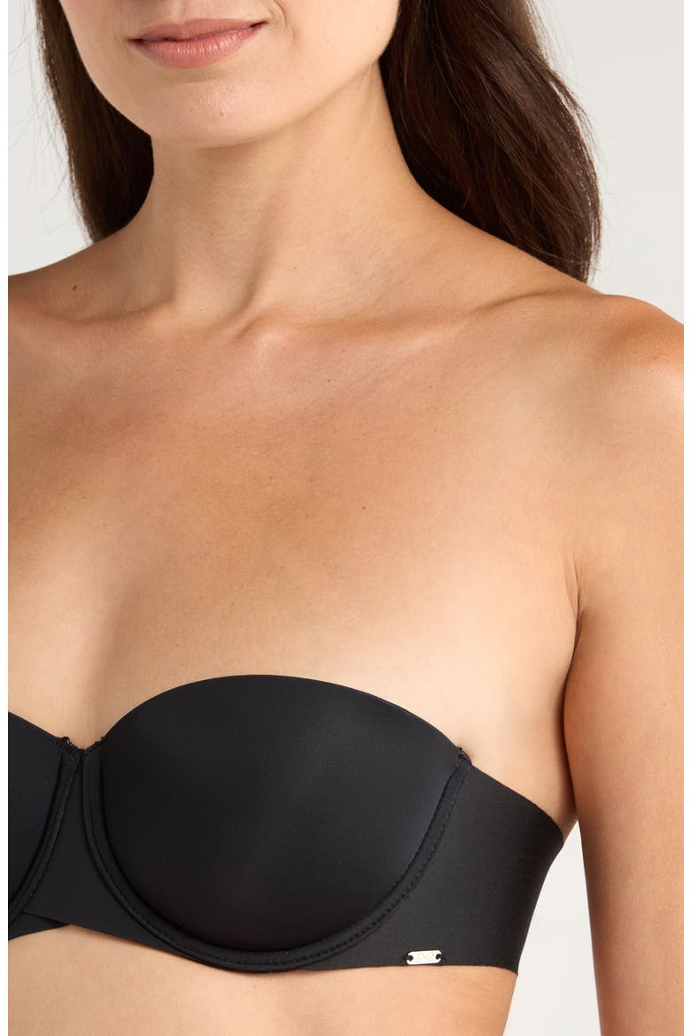 Jane Underwire Bikini Top, Alternate, color, CAVIAR