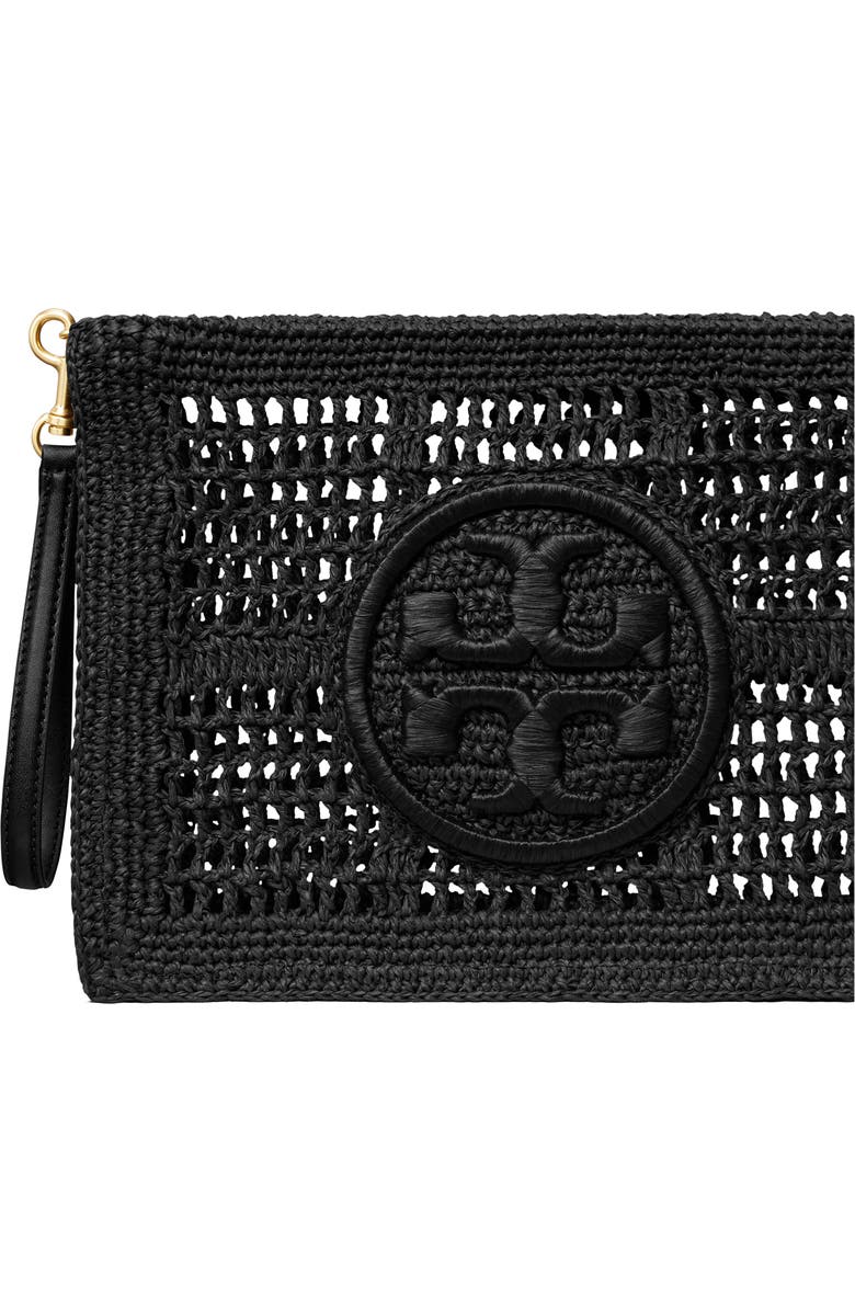 Tory Burch Ella Hand Crochet Wristlet, Alternate, color,