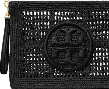 Tory Burch Ella ラフィア編みポーチ∴ エラ クロシェポーチ: レディース リストレット | Tory Burch JP