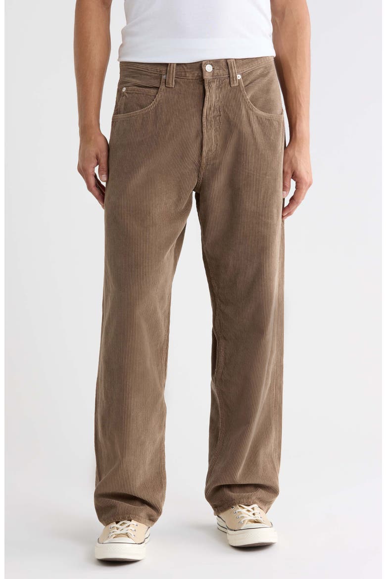 Fusion Corduroy Straight Leg Jeans, Main, color, ROCKWELL MD CAMEL KHAKI
