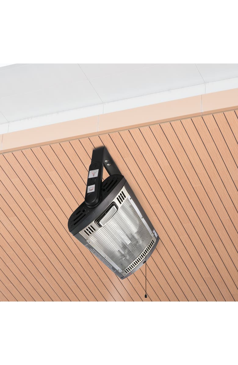 Optimus Garage/ Shop Ceiling Mount Utility Heater, Alternate, color, Black