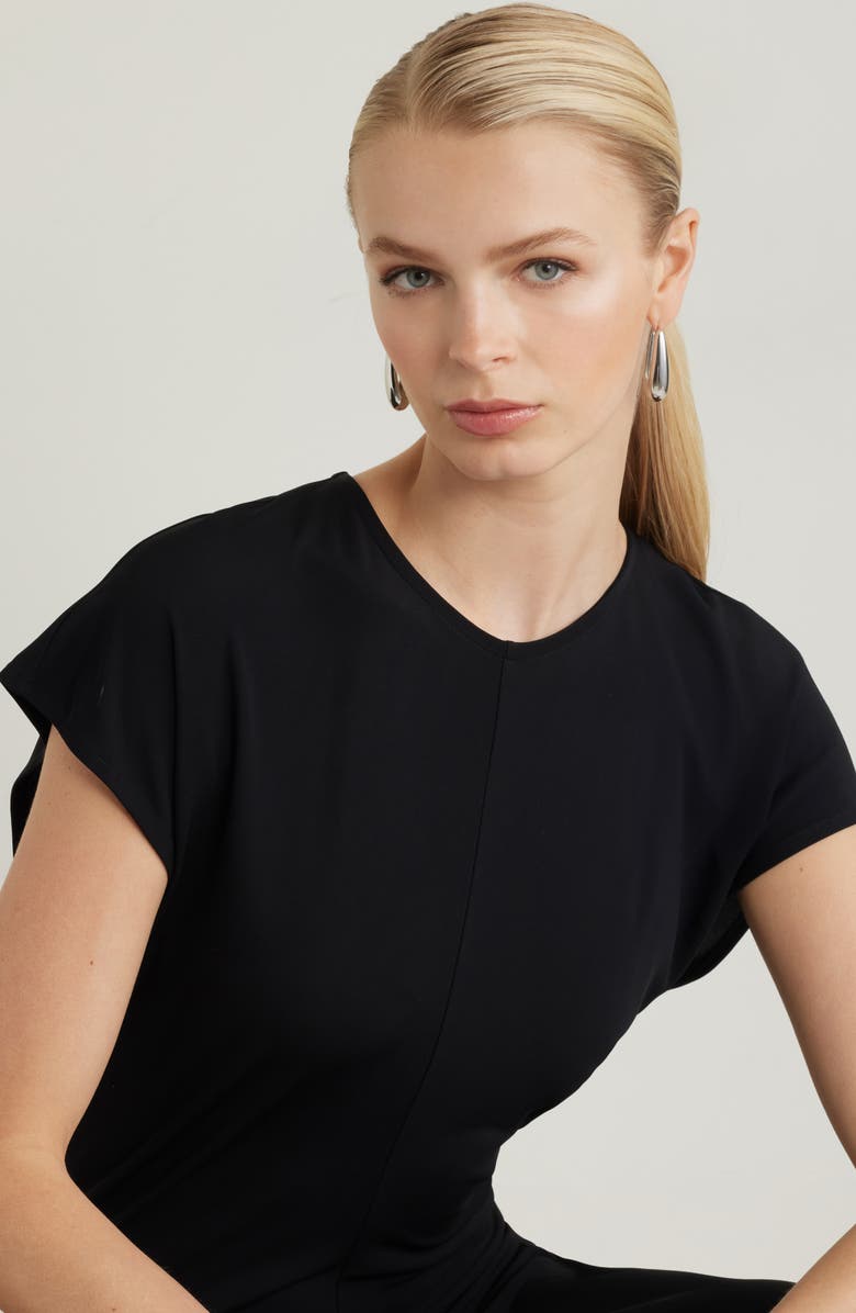 Nordstrom Draped Matte Jersey Maxi Dress | Nordstrom