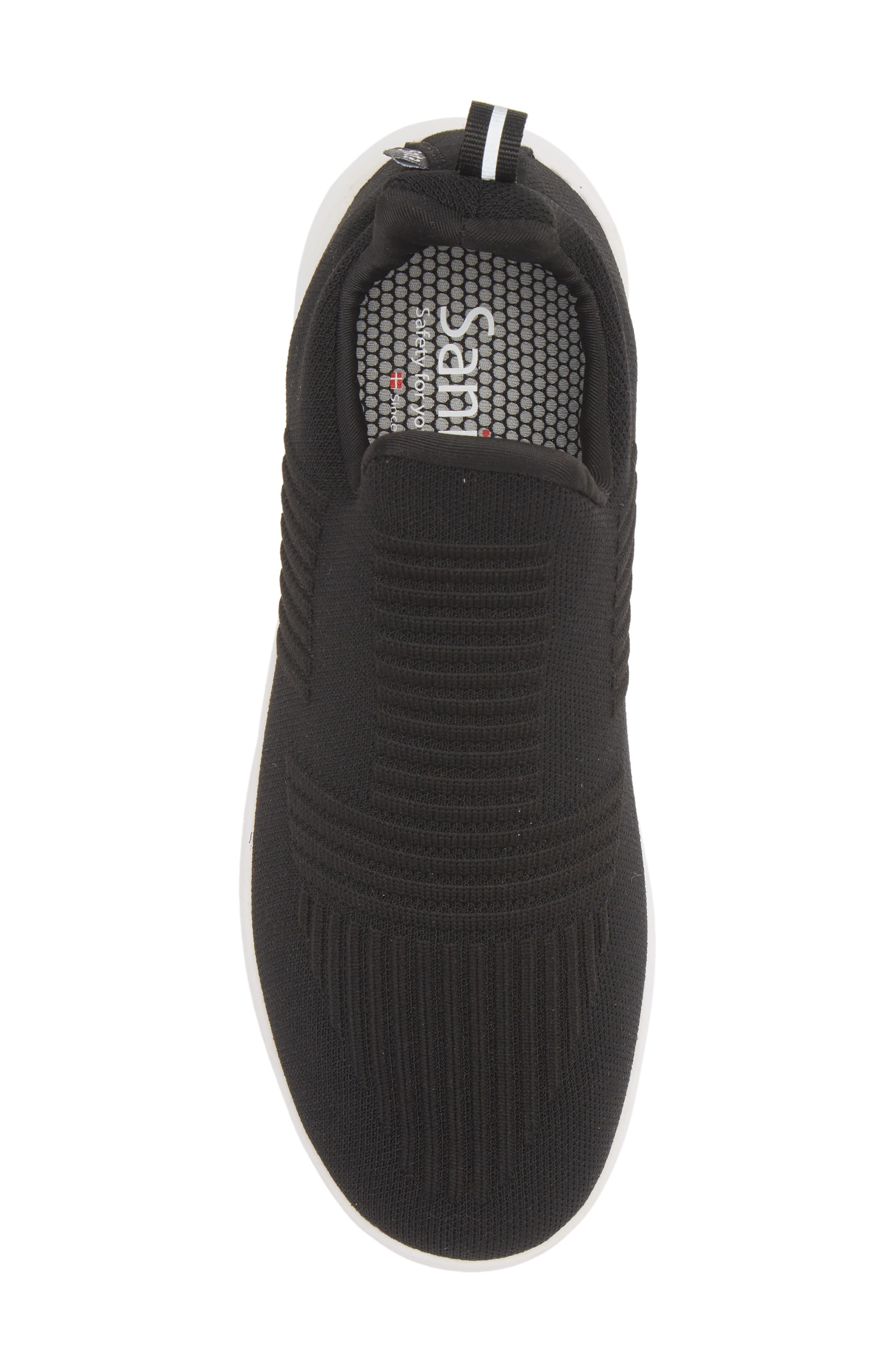 Sanita Trident Knit Sneaker, Alternate, color, 002 Black