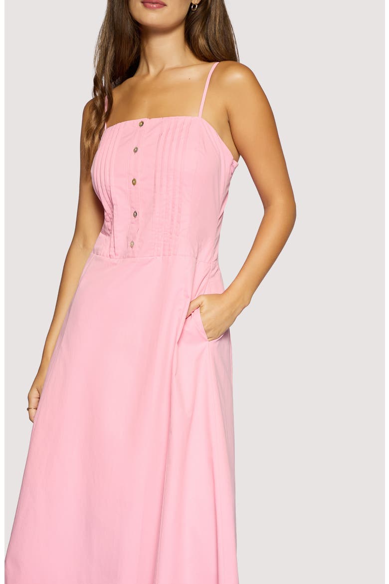 Amalfi Charm Maxi Dress, Alternate, color, PINK